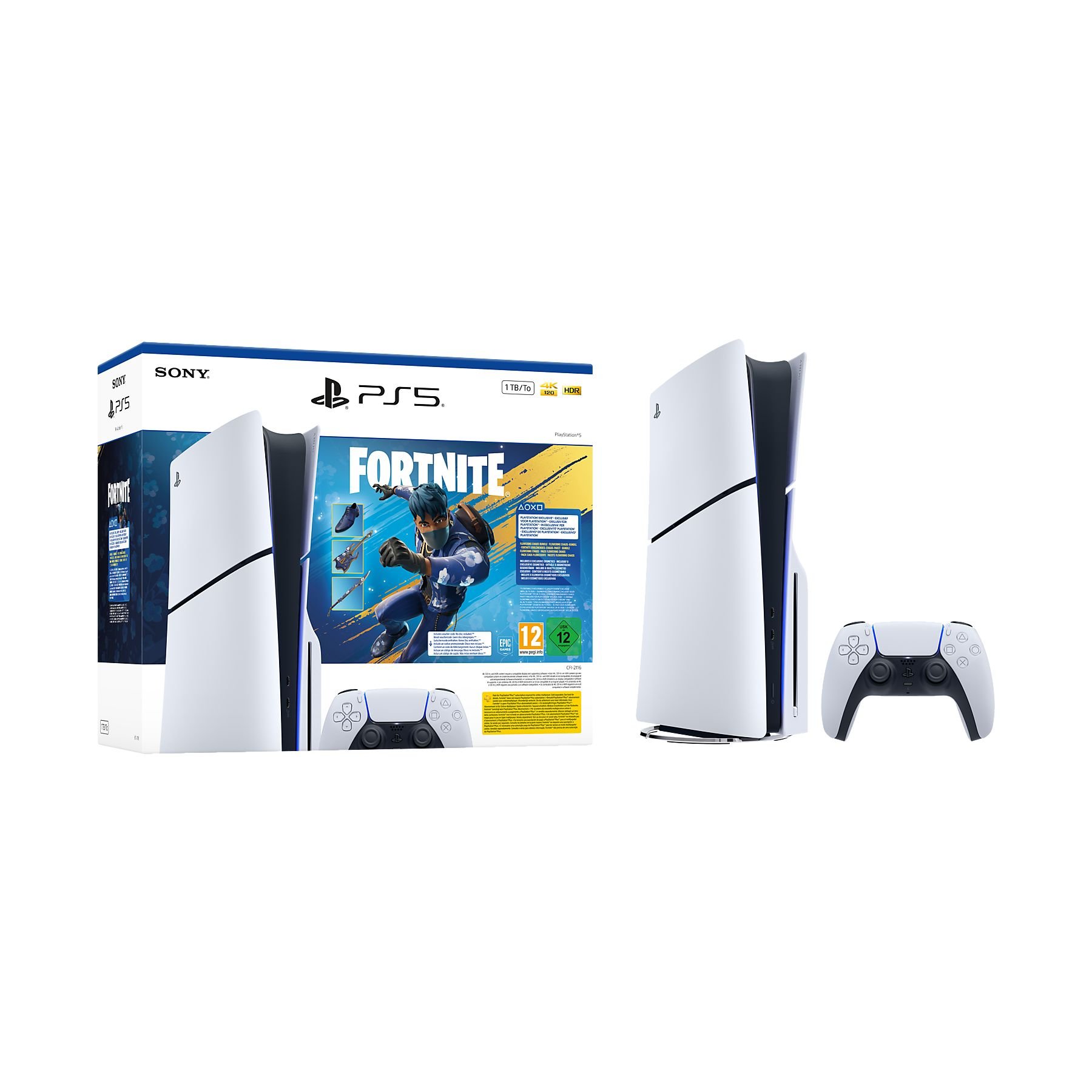 SONY PlayStation®5-console 1 TB – Fortnite Flowering Chaos bundel 1 TB - Afbeelding 3