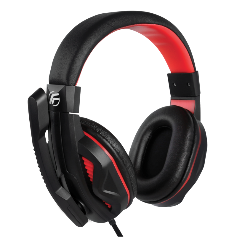 Fenner Tech Soundgame Gaming Headset + PC/Console Microfoon Rood - Afbeelding 2