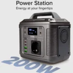 Draagbaar laadstation 50.000 mAh met 200 watt vermogen